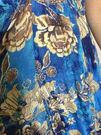 Muse Maxi Sapphire l Blue Flowy Maxi Dress l Sacred Wild