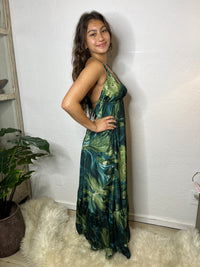 Muse Maxi JoJo l Green Flowy Maxi Dress l Sacred Wild