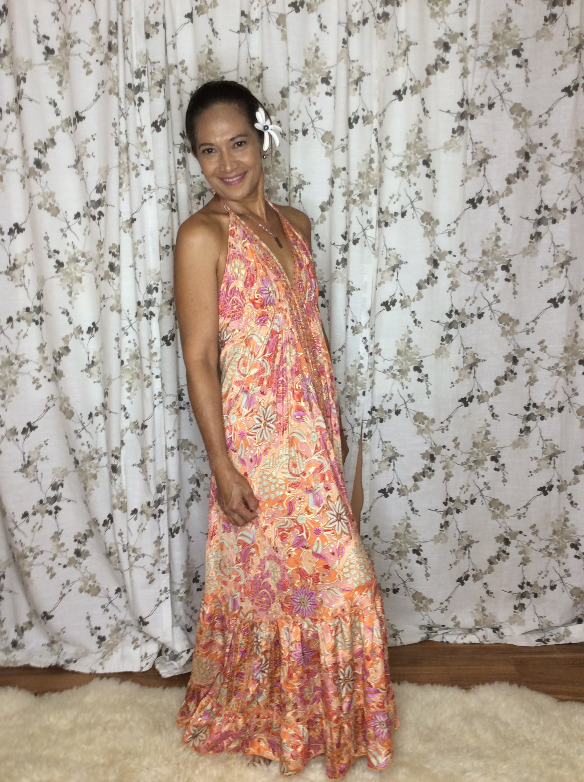 Muse Maxi Solara l Sunset Flowy Maxi Dress l Sacred Wild