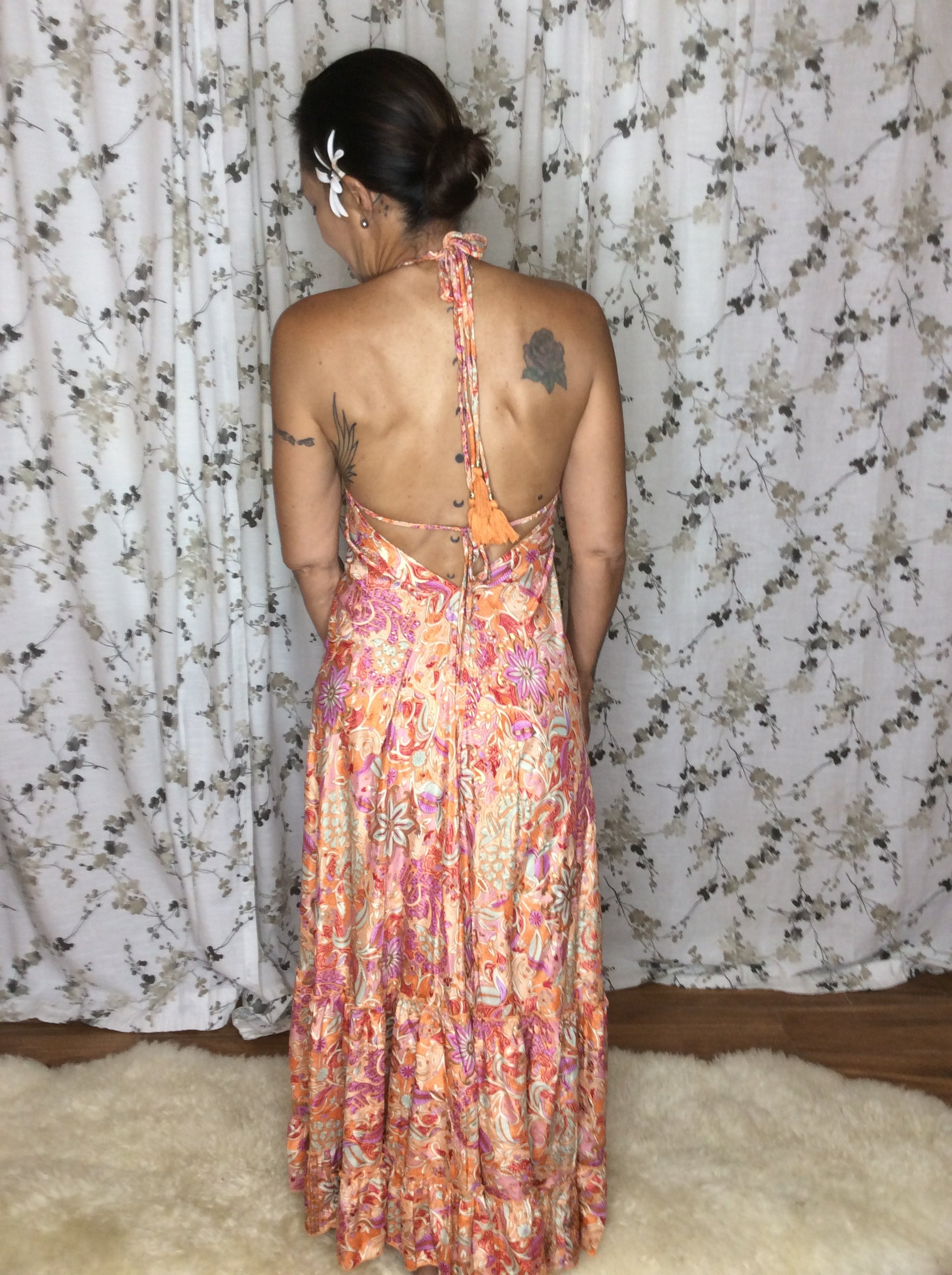 Muse Maxi Solara l Sunset Flowy Maxi Dress l Sacred Wild