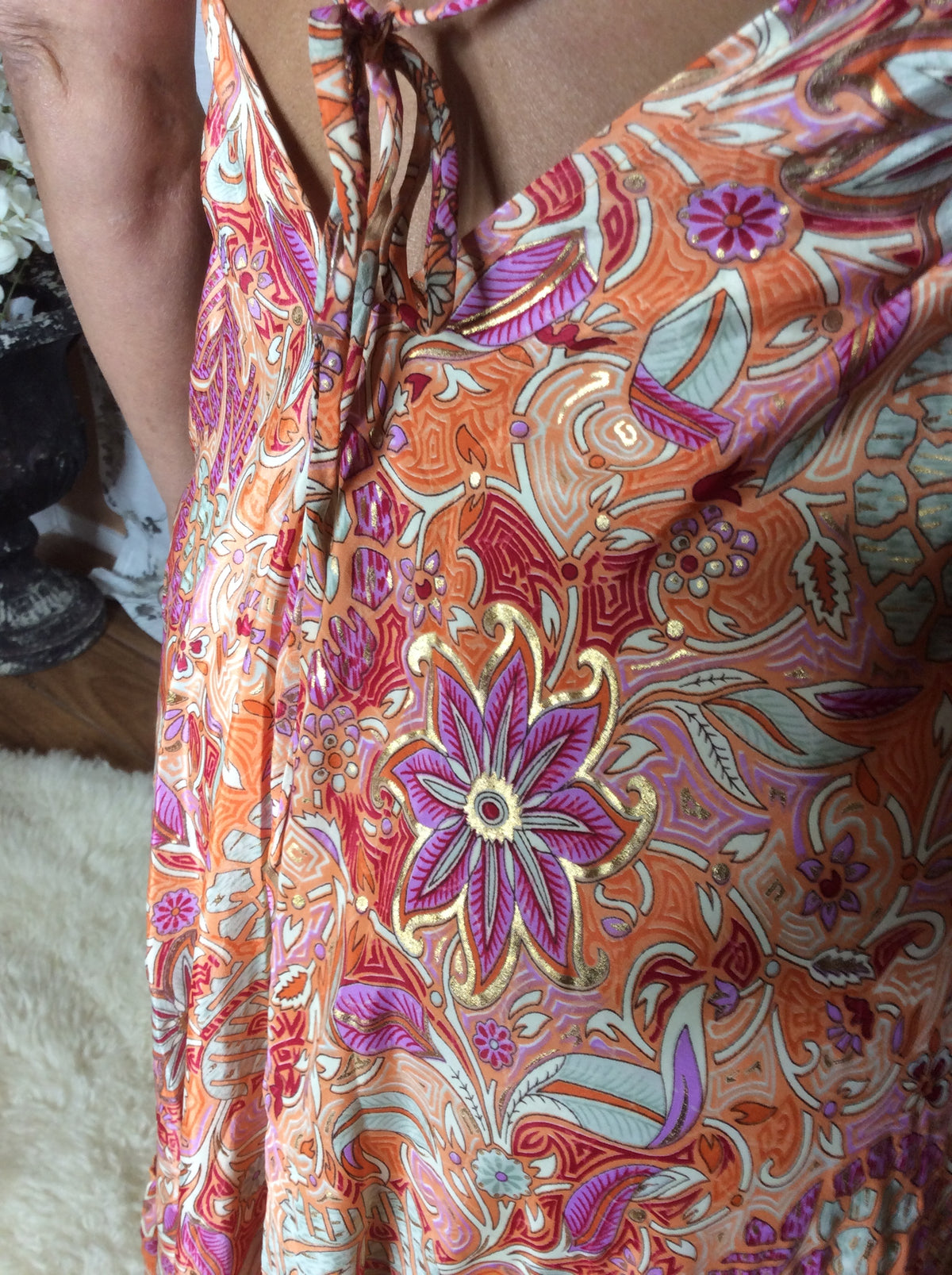 Muse Maxi Solara l Sunset Flowy Maxi Dress l Sacred Wild
