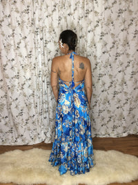 Muse Maxi Sapphire l Blue Flowy Maxi Dress l Sacred Wild