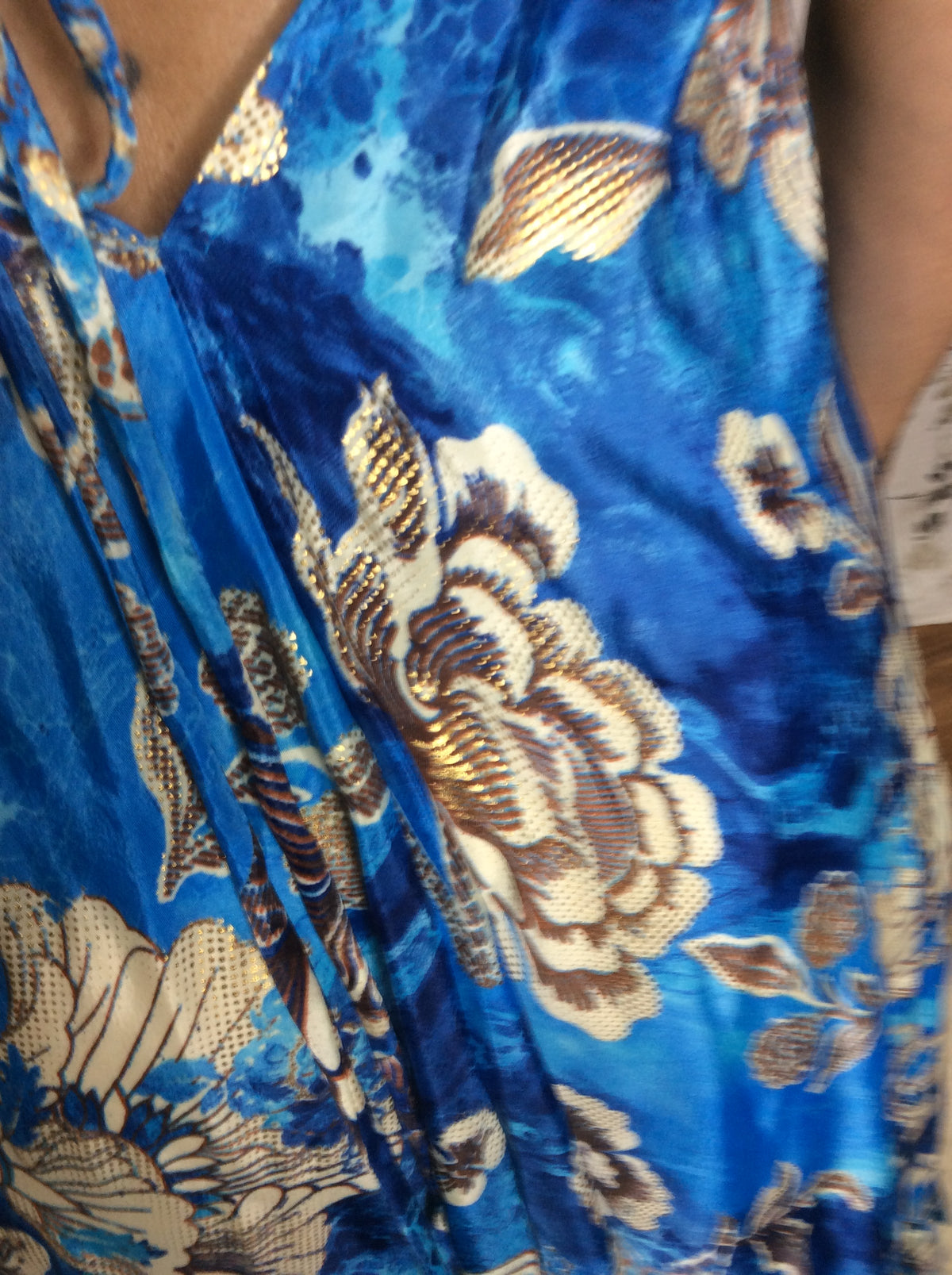Muse Maxi Sapphire l Blue Flowy Maxi Dress l Sacred Wild