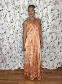 Muse Maxi Sienna | Burnt Orange Flowy Maxi Dress | Sacred Wild