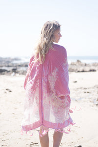 Enchantress Kimono - Rose Petal Pink