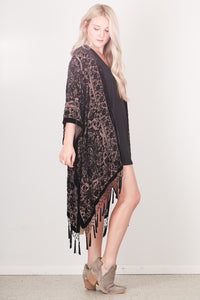Black Dahlia Kimono